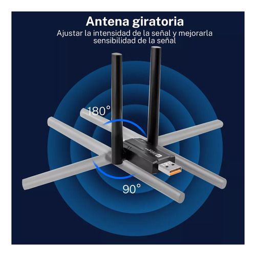 Ax900m Adaptador Usb Wifi 6 Bluetooth 5.4