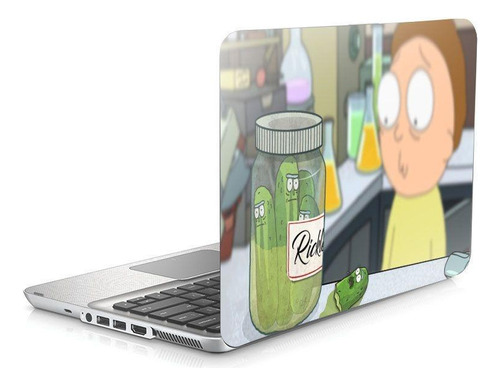 Skin Adesivo Protetor Para Notebook 15 Ricky Morty B15