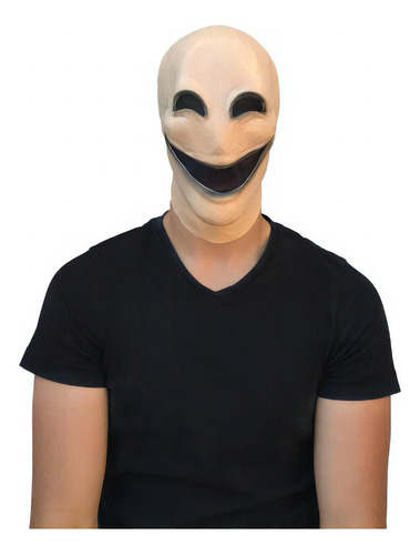 Máscara De Pestañas Slenderman Happy Slonderman Creepypasta