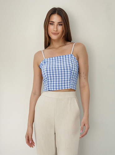 Top Mujer Mochi Elastizada