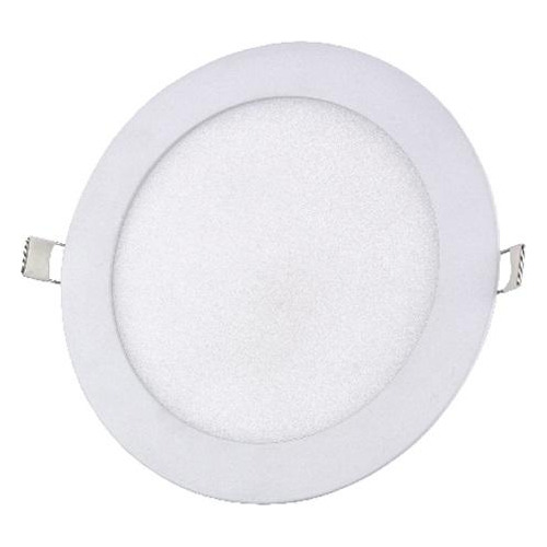 Panel Led Circular 6w 6500k Empotrado Blanco Bp