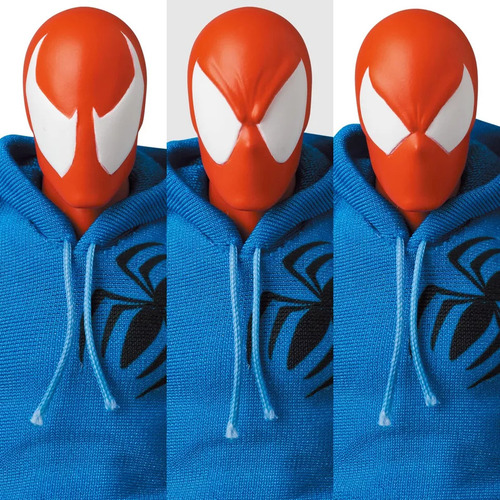 Versión Cómica De Cat Scarlet Spider. Figura De Acción De Sp