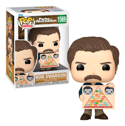 Funko Pop! Parks & Rec 15 Aniversario - Ron