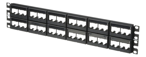 Panel De Parcheo Panduit Mini-com 48ptos 2ur Cppl48wbly
