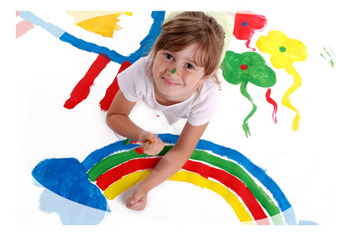 Traje De Pintura Con Pincel Y Pintura En Color K Kids Graffi