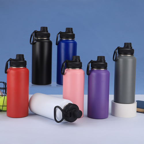 Termo Vaso Botella Acero Inoxidable Con Fría/caliente 32 Oz