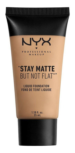 Base De Maquillaje Stay Matte But Not Flat Nyx Medium Beige