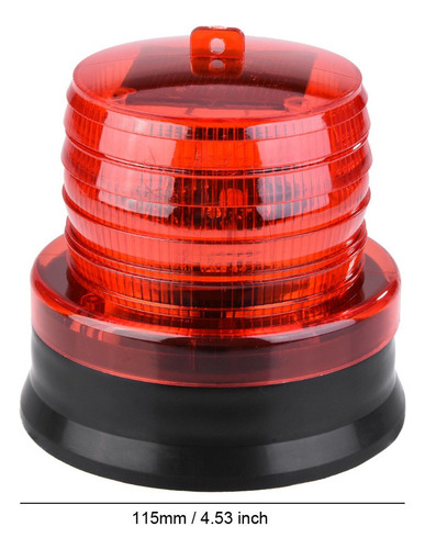 2v Solar Parpadeante Luz Estroboscópica De Emergencia Led Lu