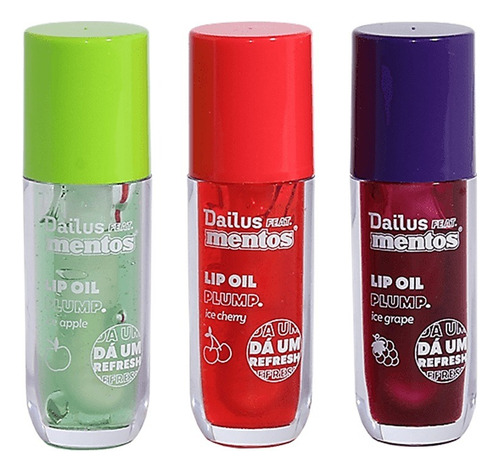 Dailus Kit Lip Oil Plump Dailus Feat. Mentos