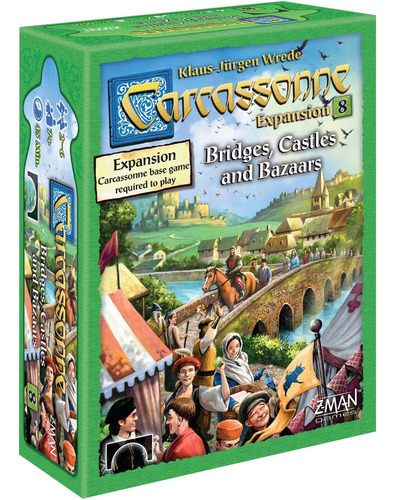 Juego De Mesa  Bridges, Castles  Bazaars  Expansion  Fr80jm