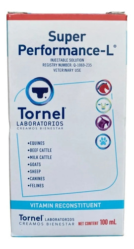 Super Performance L 100 Ml. Multivitamínico Tornel
