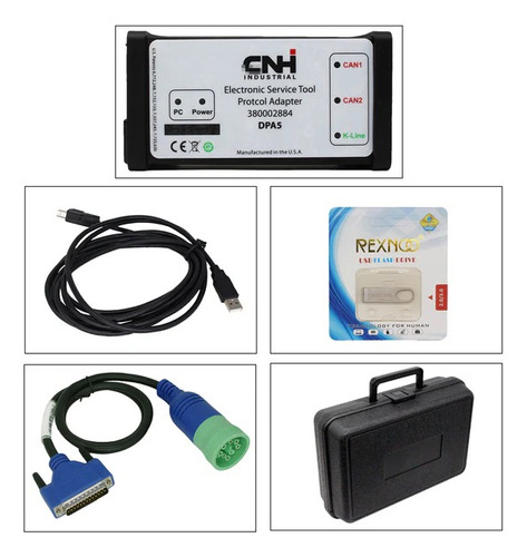 Cnh Dpa5 Scanner Est 9.10 Diagnóstico New Holland E Case