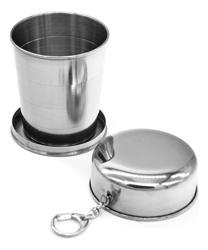 Vaso De Agua Retráctil Portátil De Acero Inoxidable De 240 M