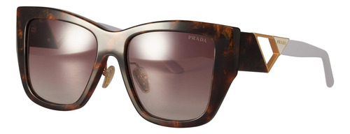 Prada Spr 21y 07r-6s1 Square Shape Tortoise White (Usado)