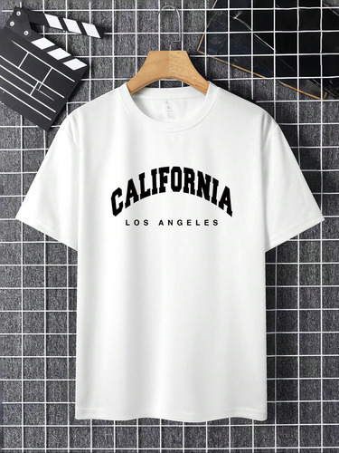 Playera Joven Hombre Cuello Redondo Con Logo
