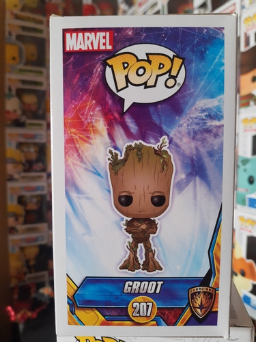 Figura Funko Pop Groot # 207 (Usado)