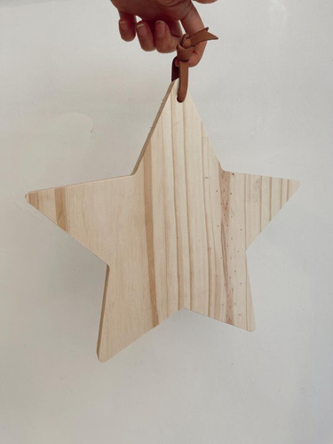 Imagen 2 de 3 de Tabla Picada Posafuente Madera Estrella Deco Petite Affaire