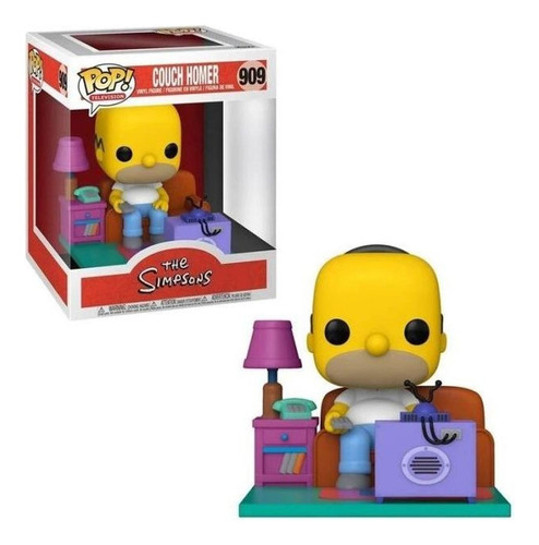 Funko Pop! Deluxe: Simpsons- Homero En Sofá #909