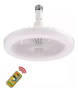 Ventilador Led De Techo Para Dormitorio De 30 W Con Mando A