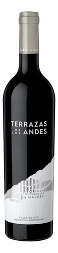 Vino Terrazas De Los Andes Origen Chacayes Malbec Caja X 6un