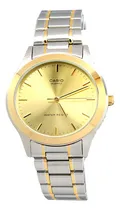Comprar Reloj Mujer Casio Ltp-1128g-9ardf Color de la correa PLATEADO Y DORADO Color del bisel Dorado Color del fondo Dorado