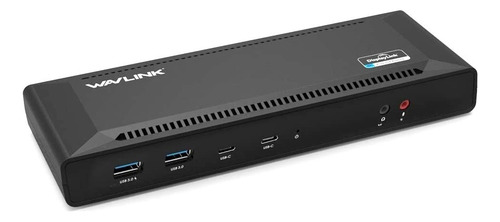 Docking Station Hub Wavlink Usb Type-c Dp Hdmi 4k Rj45 Pd