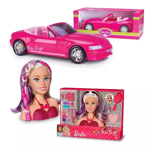 Brinquedo Carro Conversível para Barbie Roadster