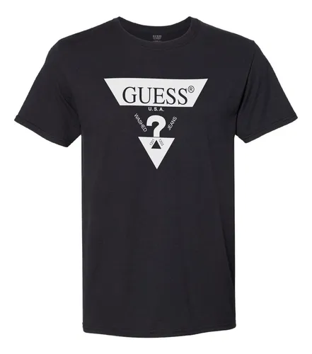 Playera guess logo sale