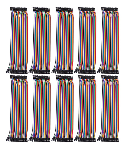 Cable De Línea Breadboard Wires, 10 Unidades