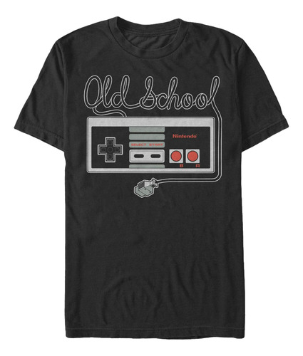 Nintendo Camiseta Tangled De La Vieja Escuela Con Controlado