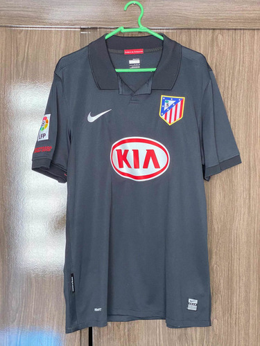 Linda Camisa Atletico De Madrid Away 2009 2010 Kun Aguero 10