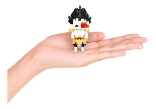 Nanoblock Vegeta Dragon Ball Z Boneco De Montar Original
