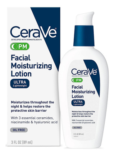 Cerave Pm Facial Moisturizing Lotion Crema Nocturna (89ml) 