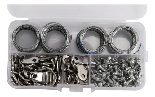 Kit De Alambre Para Colgar Cuadros, Kit Para Colgar Marcos D