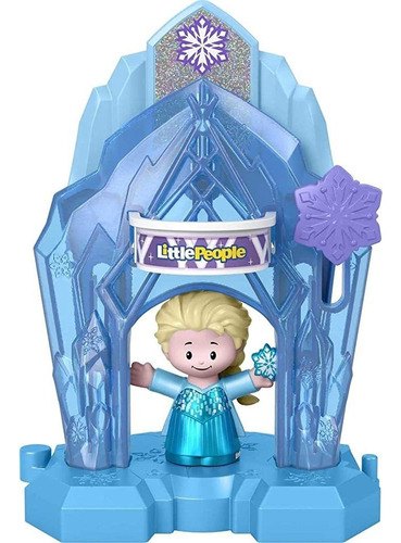 Disney Frozen Elsas Palace Little People Juego Portátil Con 