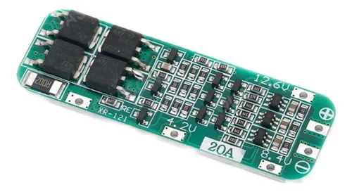 Modulo Cargador Bms 3s Baterías Litio 20a 18650 Pcb 12,6 V