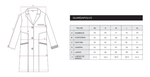 Imagen 3 de 3 de Chaquetas Ambos Guardapolvo Medicos Uniforme Arciel Huni