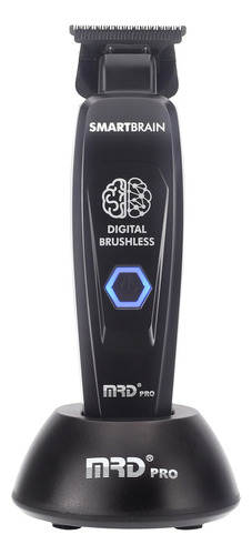 Set Clipper Trimmer Shaver Mrdpro Barber Smartbrain Negro Cs