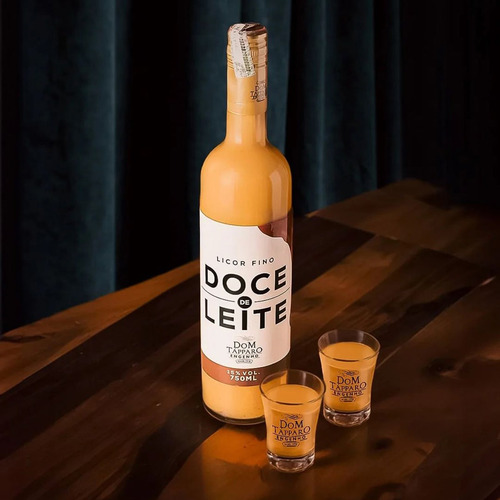 Licor Cremoso Doce De Leite Dom Tápparo 750ml Garrafa