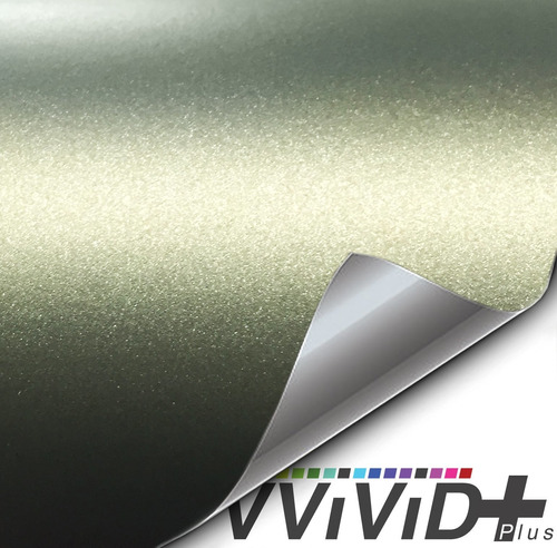 Vvivid Rollo De Envoltura De Pvc Color Met Álico Mate Ve