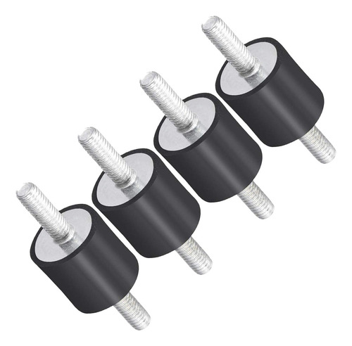 4 Amortiguadores De Goma Para Compresores De Aire, 20x20m6
