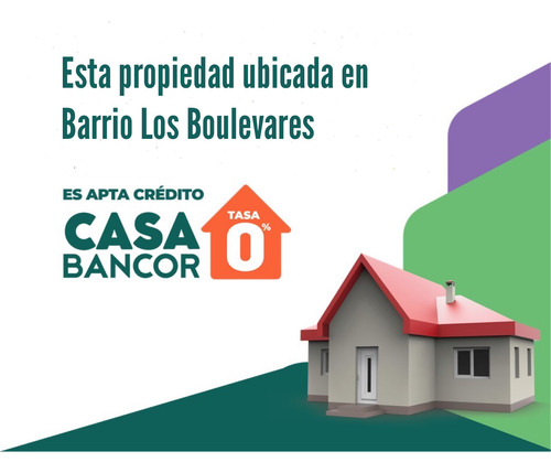 Vendo Casa - Los Boulevares - Apto Bancor