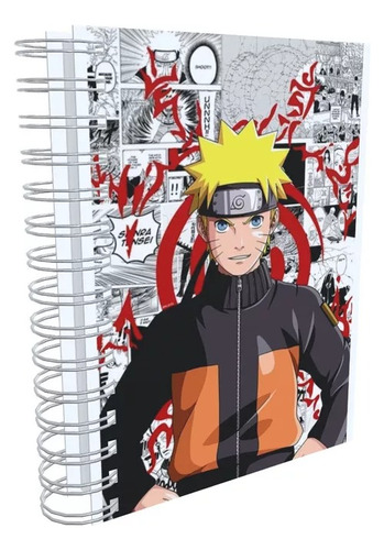 Agenda Customizada Naruto 2024 Grande Capa Dura