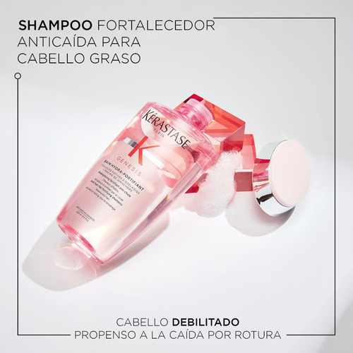 Shampoo Kérastase Paris Génesis Hydra-fortifiant 250 Ml