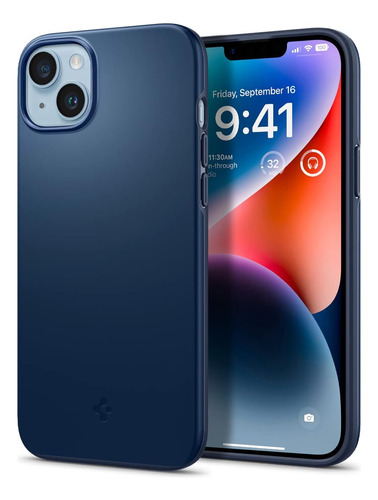 Funda Spigen Thin Fit Para iPhone 14 Plus - Navy