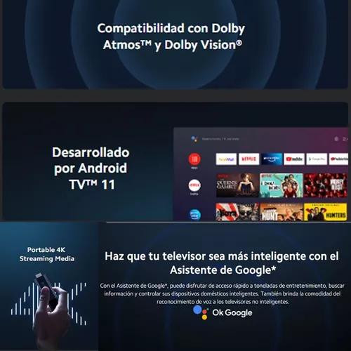 Xiaomi TV Stick 4K, la resolución 4K y compatibilidad con Dolby Vision y  Dolby Atmos a