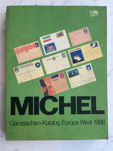 Filatelia - Michel Ganzsachen- Katalog Europa West 1986