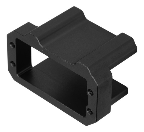 Set De Montaje Servo Negro Rc Para Dirección De Aleación De