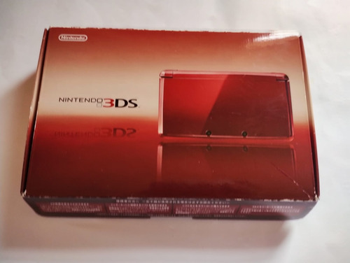 Nintendo 3ds Rojo 32gb Liberado Red Regular (Usado)