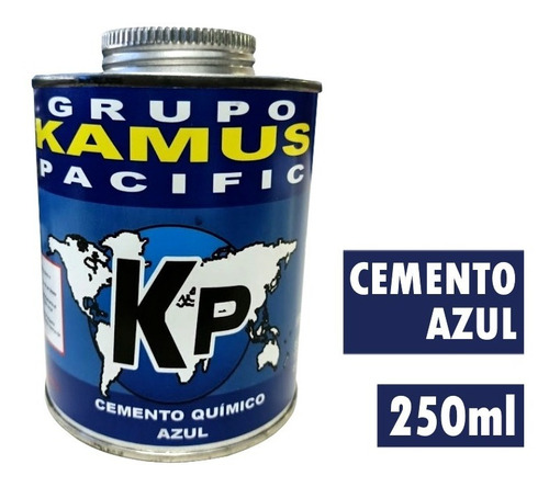 Imagen 1 de 5 de Pegamento Cemento Super Azul 250ml Para Parches En Frio